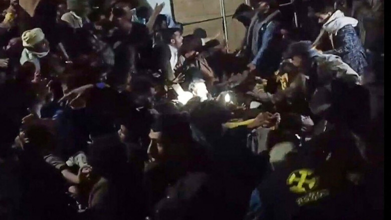 Photo of video | 85 de oameni au murit călcați în picioare, în timpul unui eveniment unde li se promiseseră câte 9 dolari